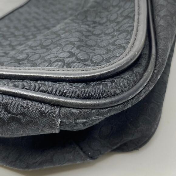 COACH Black Fabric Crossbody Bag - Picture 10 of 14